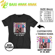 YC Screen printed children's t-shirts, you can request your own image/photo - Free design t-shirts -