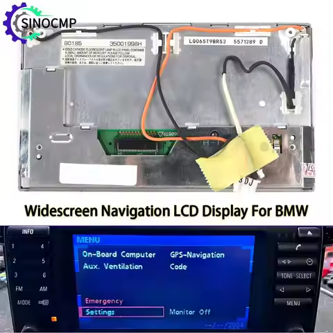 Car Navigation Screen LCD Display LQ065T9BR51U LQ065T9BR52U LQ065T9BR53U LQ065T9BR53 LQ065T9BR52 LQ0