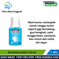 BETADINE OBAT KUMUR GARGLE 100 ML / OBAT KUMUR / ANTISEPTIK MULUT /KUMUR / UNUTK SARIAWAN / SAKIT GI