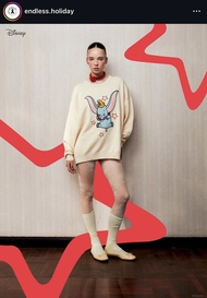 💛💙New+พร้อมส่ง2-3/12💛💙เสื้อสเวตเตอร์แบรน Endless♾️holiday X Disney💛รุ่นใหม่ Dumbo สีสวย ใส่ได้บ่อย📸ถ