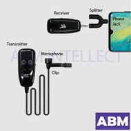 UHF Wireless Microphone for Handphone, Android, iPhone, Mixer, Speaker, CPU, DSLR Camera