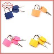 【PLUMHOME】 Mini Strong Steel Padlo Travel Suitcase Drawer Dormitory Los With 2 Keys （vn）