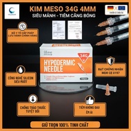 [Maneed BYT] Meso Needle 34G 4mm Super Thin - German CE Standard - Combo of 15/25/30 needle tips