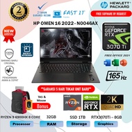 HP OMEN 16 N0046AX RTX3070TI 8GB | RYZEN 9 6900HX 32GB RAM 1TB SSD