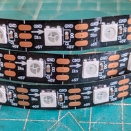 WS2812B rgb led lamp, 5 volt voltage, 3 pin, 60smd group,/m