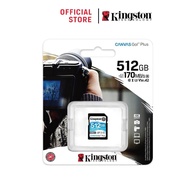 Kingston 512GB Canvas Go! Plus SD Card Full HD & 4K UHD 170MB/s (SDG3/512GB)