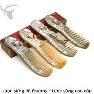 Phoenix-shaped split comb (size: L-19cm), 2-sided separation, makes a meaningful gift