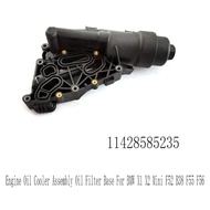11428585235 Engine Assembly Oil Filter Base Oil Filter Housing for X1 X2 Mini F52 B38 F55 F56