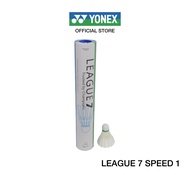 YONEX รุ่น LEAGUE 7 ลูกแบดมินตัน 1 หลอด 12 ลูก เหมาะสำหรับใช้ในการฝึกซ้อมหรือการเล่นในชมรม ตีก๊วนต่า