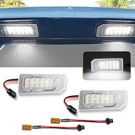 2pcs Error Free For Mitsubishi ASX 2011-2020 Car Rear White LED License Plate Light Number Plate Lam