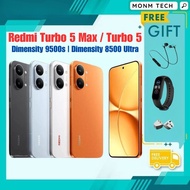 Redmi Turbo 5 Max Dimensity 9500s / REDMI Turbo 5 Dimensity 8500 Ultra | 9000mAh/7560mAh 100W Fast C