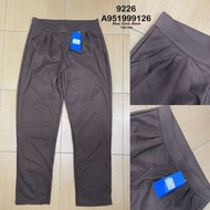 Women Soft Long Pants Free size fit 28-35 inch Comfortable Slack Aunty Pants Daily Use Seluar Pergi 