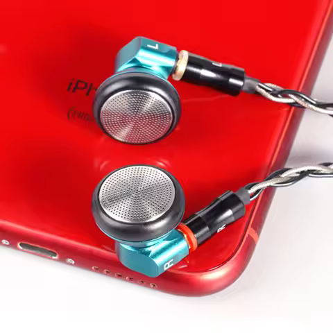 Yincrow RW-2000 15mm Dynamic Drive Unit HIFI In-ear Earbud Monitor Metal Sport Music Bass DJ Headset