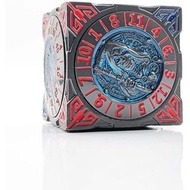 Funny DND Spinner Dice ,Spinner 7-in-1 Rotating Metal D&D Dice Set Fidget Adult with 3D Relief Desig