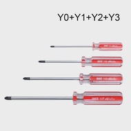 4pcs Y-shaped Screwdriver Set Non-slip Magnetic Tri-wing Screwdriver Y0 Y1 Y2 Y3 Screwdrivers Repair