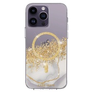 Case-Mate IP 14 Pro Max  6.7 Karat Marble (Works with Mag-Safe)
