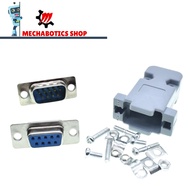 DB9 Connector RS232 Serial Port Connector DB9 Female Male DB9 casing Connector COM Socket Adapter