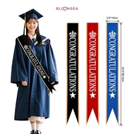 Gold Trim Congratulations Sash Dovetail Convo Party Edge Border Graduation Promotions Award Ceremoni