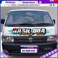 STIKER MOBIL PICKUP NEW CARRY TAYO KAP DEPAN STICKER DECAL VARIASI