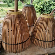 Serkap ikan buluh bamboo | traditional lanskap deco deco |  kraftangan handmade | conical fish trap