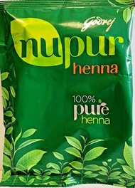 Nupur Henna 100% pure henna  (150g)- Bột Dưỡng Tóc Henna Ấn Độ