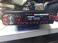 Pioneer 先鋒 MVH-X165UI MP3/USB/AUX/WMA/ACC 無碟機 二手 中古 汽車音響 主機