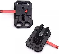HangTon V Mount Battery Plate V-Lock for Sony A7S3 A7S III Camera Power Supply, for Anton-Bauer Pana