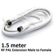 1.5 meter RF Male to Female Coaxial Cable