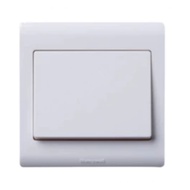 Honeywell R-Series R4781W1WHI 1 Gang 1 Way 16A Wide Rocker Switch Wall Light Switch White (Urbanware