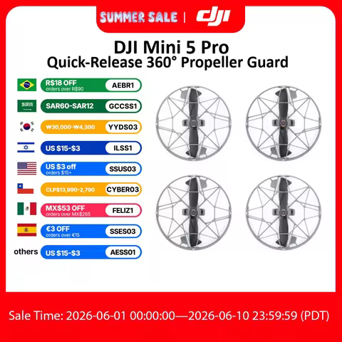 DJI Mini 5 Pro Quick-Release 360° Propeller Guard with Integrated Propellers For DJI Mini 5 Pro Orig