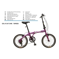 Terlaris Sepeda Lipat / Folding Bike Anak Dewasa Odessy 20" 20 72 We 7
