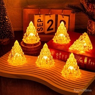 Wholesale Christmas Decoration Diamond Crystal Ambience Light Gift Creative Decoration AcrylicledIceberg Night Light