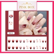Beautiful Nails 24pcs set Fake Nails Box