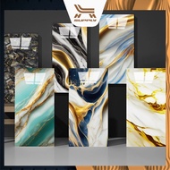 LH 10pcs Wall Stickers Self-Adhesive Imitation Ceramic Tiles Simulation Marble Sanitary Kitchen Wall