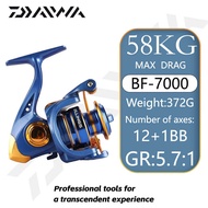 ✔️INDONESIA SPOT✔️ REEL DAIDO 1000-7000 REEL CASTING REL PANCING POWER HANDLE KENZI FISHING REEL HAR