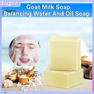 BGT  Soft and Not Tight Skin Soap Handmade Goat Milk Sea Salt Soap for Acne Treatment and Moisturizing Face Care Natural Solution for Pimple and Pores Removal