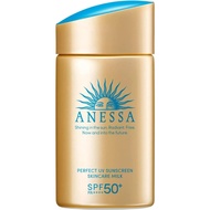 Anessa Perfect UV Sunscreen SPF 50 Sunblock Lightweight 60ml Skincare For All Skin Types