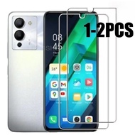 1-2Pcs Black Edged Silk Screen Protector For Vivo V1901 V1901A V1930 V1932A V1934A V1937 V1941A V196