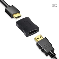 NEX Extender Adapter Female to Female Connector 4k  Extension Converter for Monitor Cable