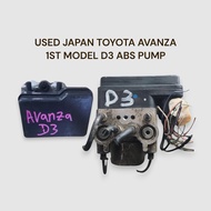 USED JAPAN TOYOTA AVANZA 1ST MODEL D3 ABS PUMP