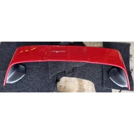 EVO X ORIGINAL SPOILER FROM JAPAN WITH RED PAINT ( USED )