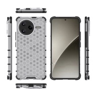 Fashion Honeycomb Casing Redmi K80 Pro / K80 5G Shockproof Case Hard Plastic Back Cover
