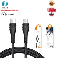 MCDODO CA 666 Quick 4.0 Type C PD Charging Data Cable Type C to Type C