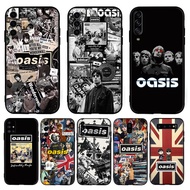 for Samsung A07 A17 A56 A36 A26 S25 Fe Edge Plus Ultra R85 Oasis 9Y4 Fashion Black TPU Soft Silicone