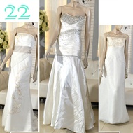 A-Line Gown Wedding gown & Dinner gown/ Dress