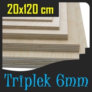 TRIPLEK 6mm 20x120 cm | TRIPLEK 6 mm 120x20cm | Triplek Premium