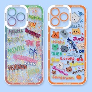 Korean SEVENTEEN Cellphone Case For Samsung Galaxy A06 A05 A05S A71 A73 A51 A50 A30S A72 A04 A04E A2