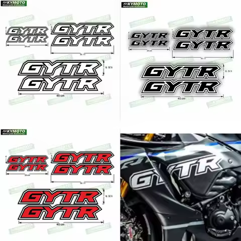 For YZF-R1 YZF R1 GYTR motorcycle accessories racing fairing fuel tank sticker reflective sticker ki