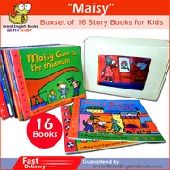 (In Stock) พร้อมส่ง  ชุดหนังสือนิทาน  Maisy เหมาะสำหรับเด็กเล็กวัยอนุบาล+ประถม  16 เล่ม Maisy Story Books Collection (10 Story Books)  Set Kids &amp; Baby Early Learning Bo