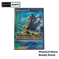 Zenith Rarity Sony Playstation 2 PS2 game Winning Post 5 Maximum 2003